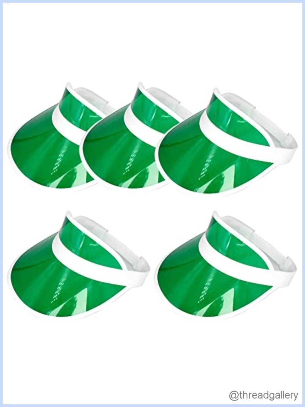 Clear Sun Visor Plastic Poker Dealer Beach UV Protection